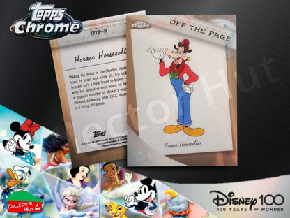 Disney 100 Topps Chrome 2023 RARE CARDS Off the Page Iconic Moments Stitch