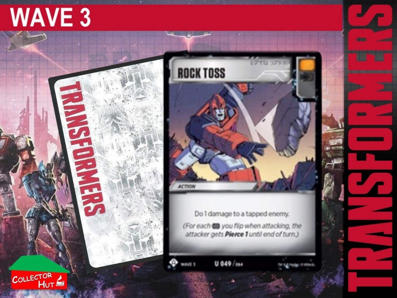 Transformers TCG Wave 3 War for Cybertron Siege I BATTLE Cards Common/Uncommon