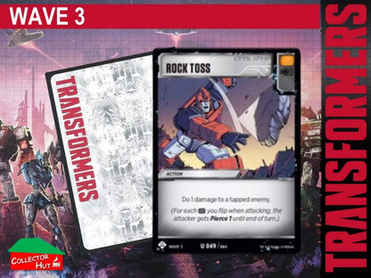 Transformers TCG Wave 3 War for Cybertron Siege I BATTLE Cards Common/Uncommon