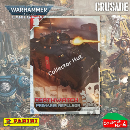 PANINI Warhammer 40,000 Dark Galaxy Parallel Trading Card Crusade Vanguard Purge