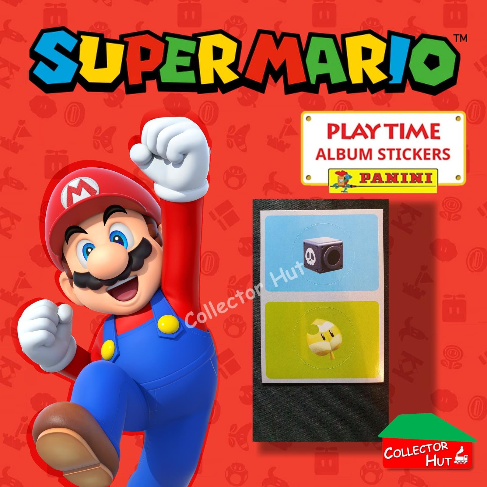 Panini Super Mario Playtime Sticker Collection Singles