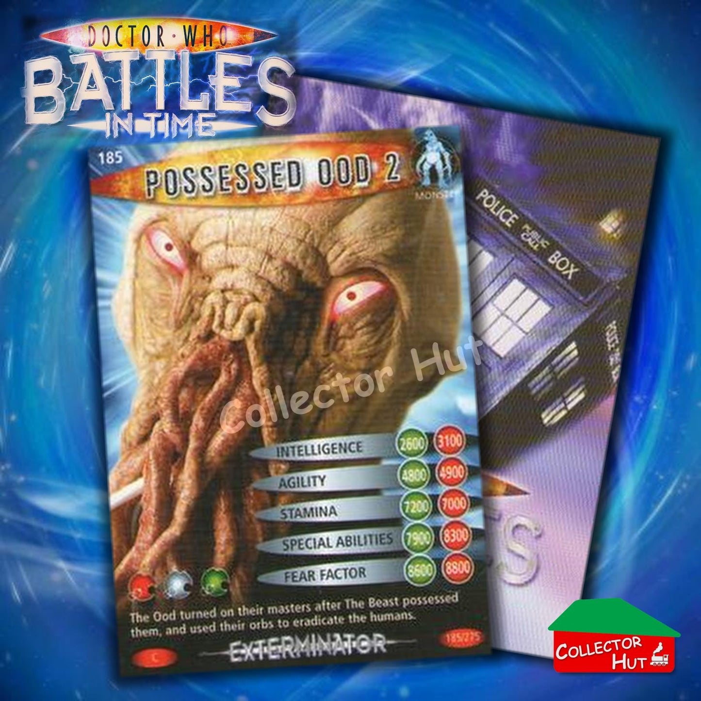 DOCTOR WHO Battles in Time #140-275 EXTERMINATOR RARE & COMMON Cards YOU CHOOSE
