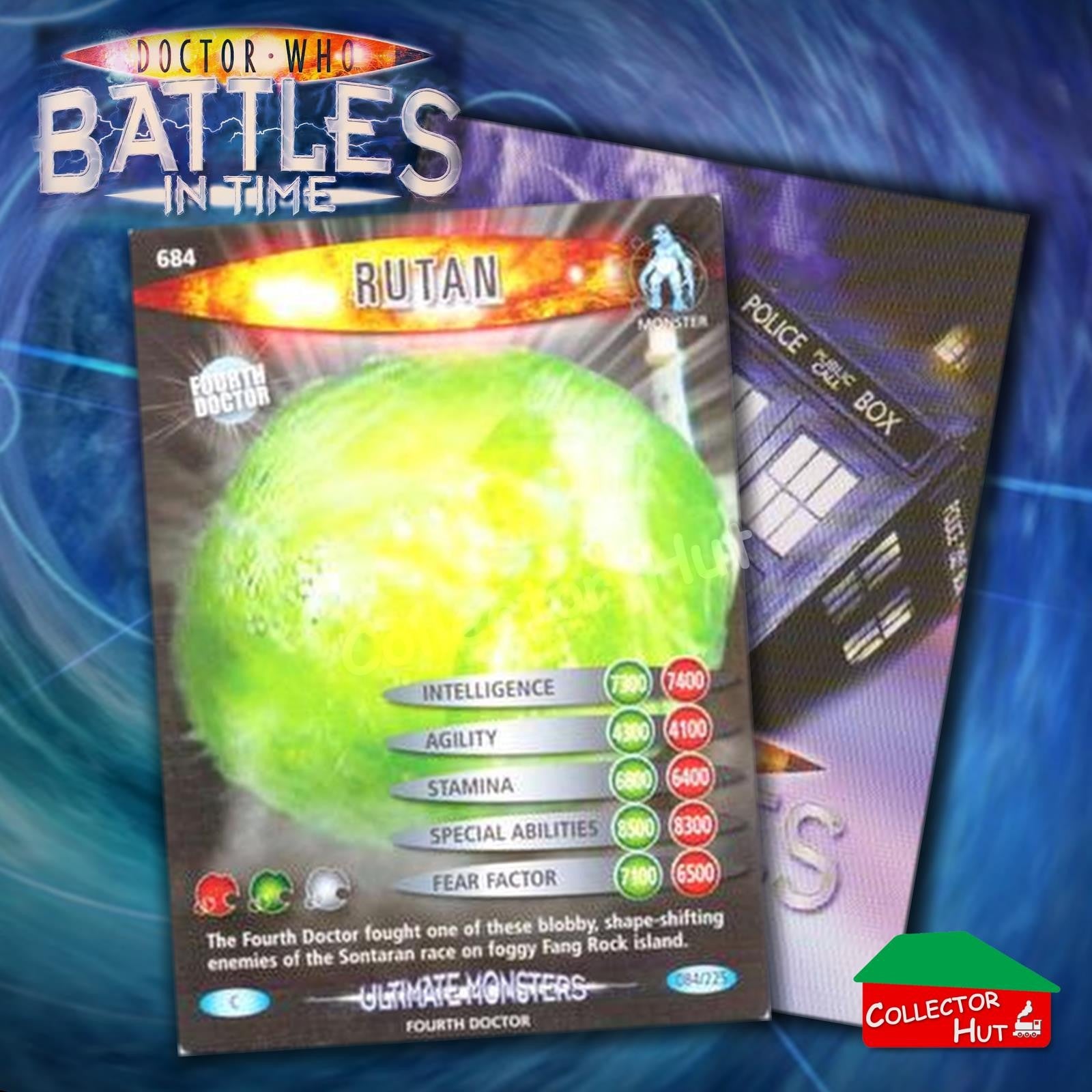 DOCTOR WHO Battles in Time #601-825 ULTIMATE MONSTERS RARE & COMMON Cards