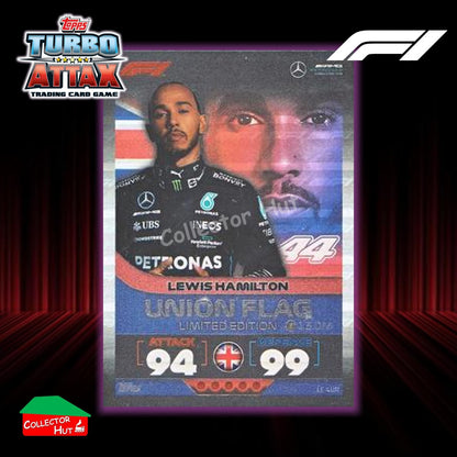 Topps Turbo Attax Formula 1 F1 2022 Limited Edition, 100 Club & Foil Cards