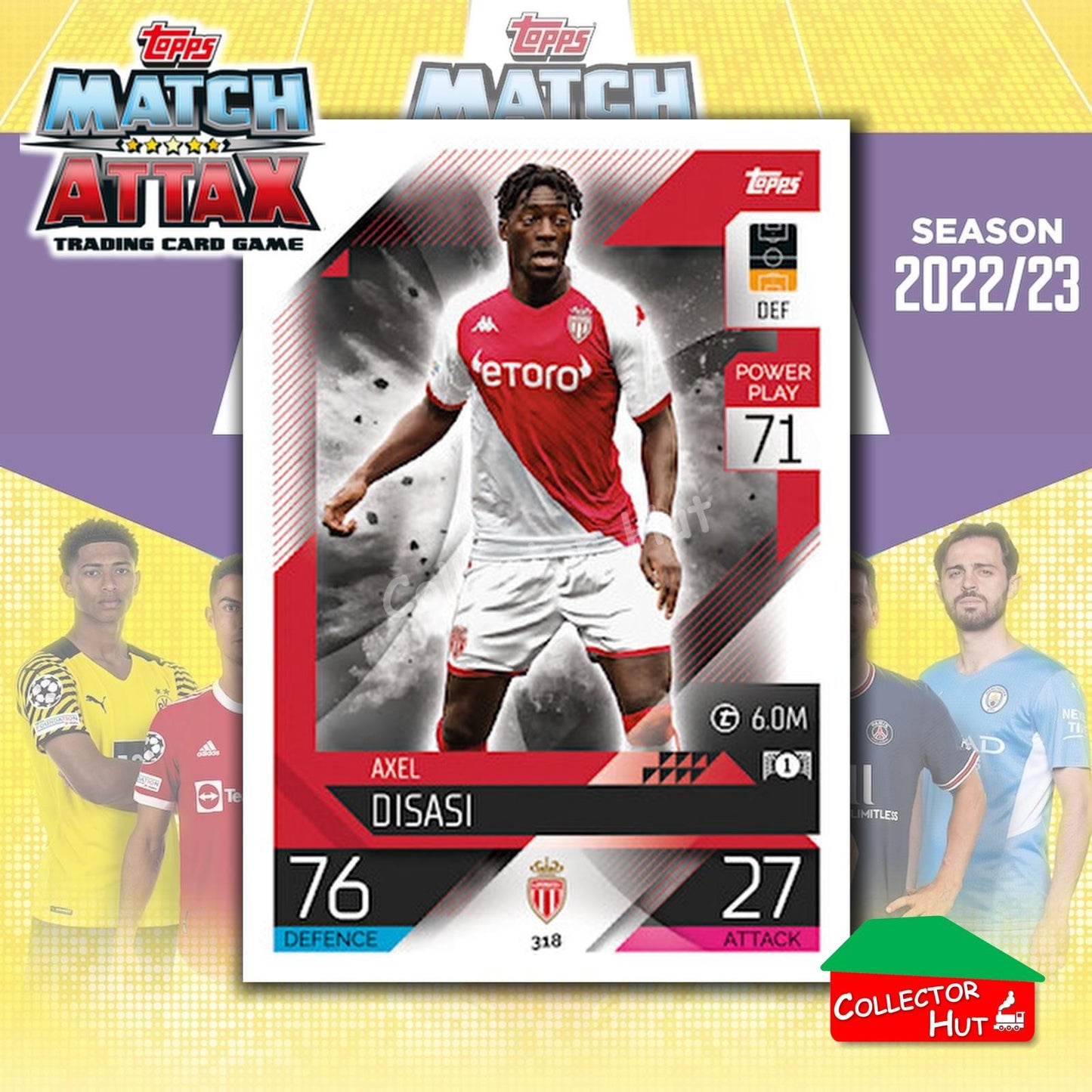 Topps Match Attax Europa Champions League 2022/23 TCG Trading Cards Base 190-387