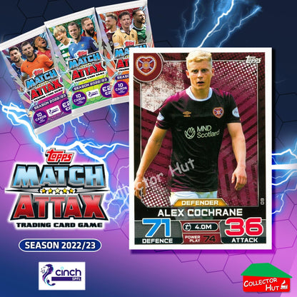 TOPPS MATCH ATTAX SPFL 2022/23 #1-162 Choose Your Card