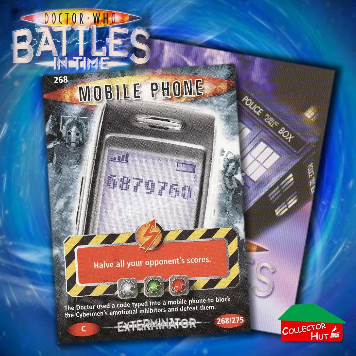 DOCTOR WHO Battles in Time #140-275 EXTERMINATOR RARE & COMMON Cards YOU CHOOSE