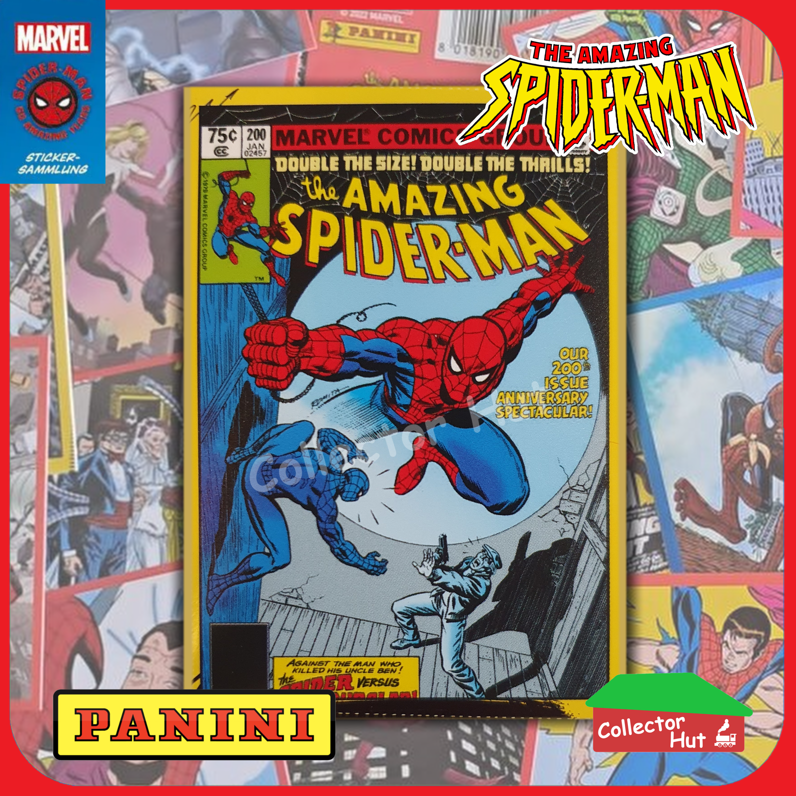 Panini The Amazing Spider-Man 60th Anniversary Trading Cards Singles 1-60