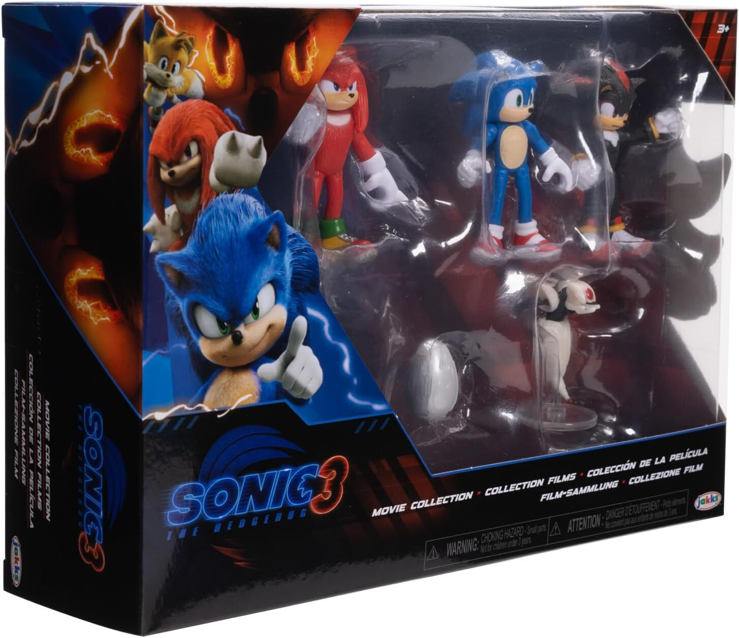Sonic 3 Movie Action Figure Multi-Pack 2.5" / 6.35cm by JAKKS Pacific
