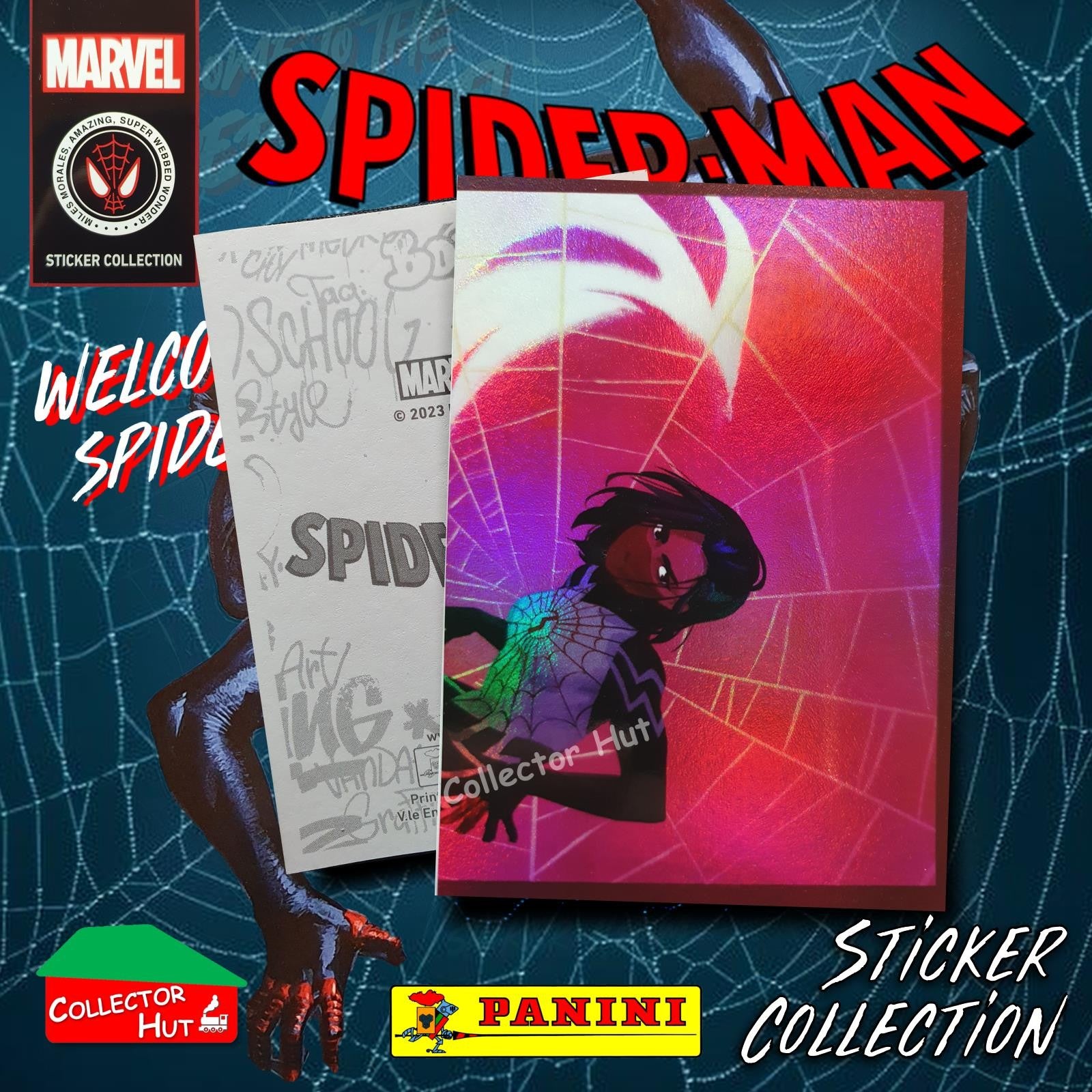 Panini Spider-Man Spider-Verse 2023 Collection Sticker Singles #1-163 & F1-30
