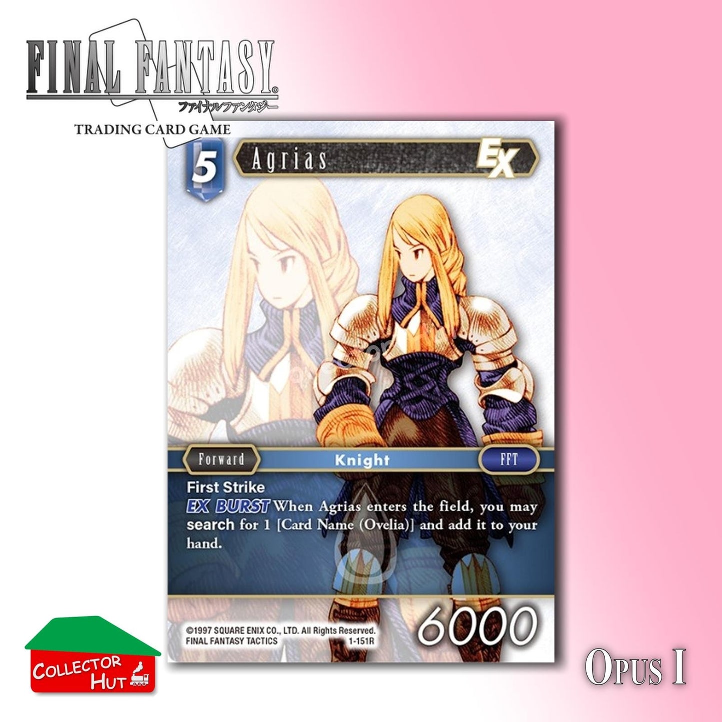 Final Fantasy Trading Card Game OPUS I Singles You Choose