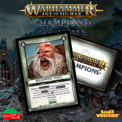 Warhammer Age of Sigmar: Champions Wave 3 SAVAGERY Trading Cards CHOOSE SINGLES