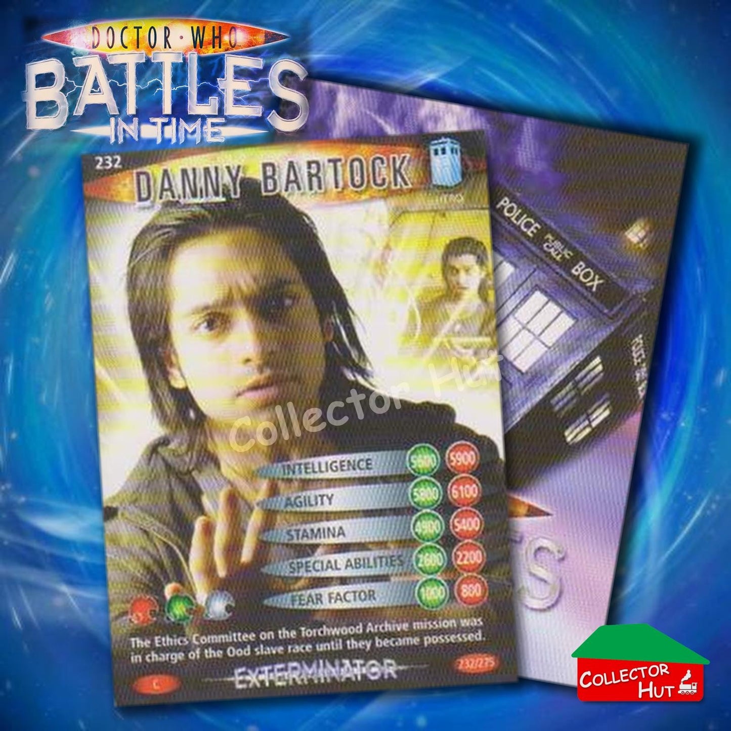DOCTOR WHO Battles in Time #140-275 EXTERMINATOR RARE & COMMON Cards YOU CHOOSE