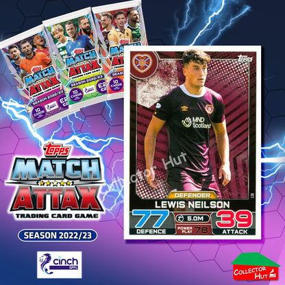 TOPPS MATCH ATTAX SPFL 2022/23 #1-162 Choose Your Card