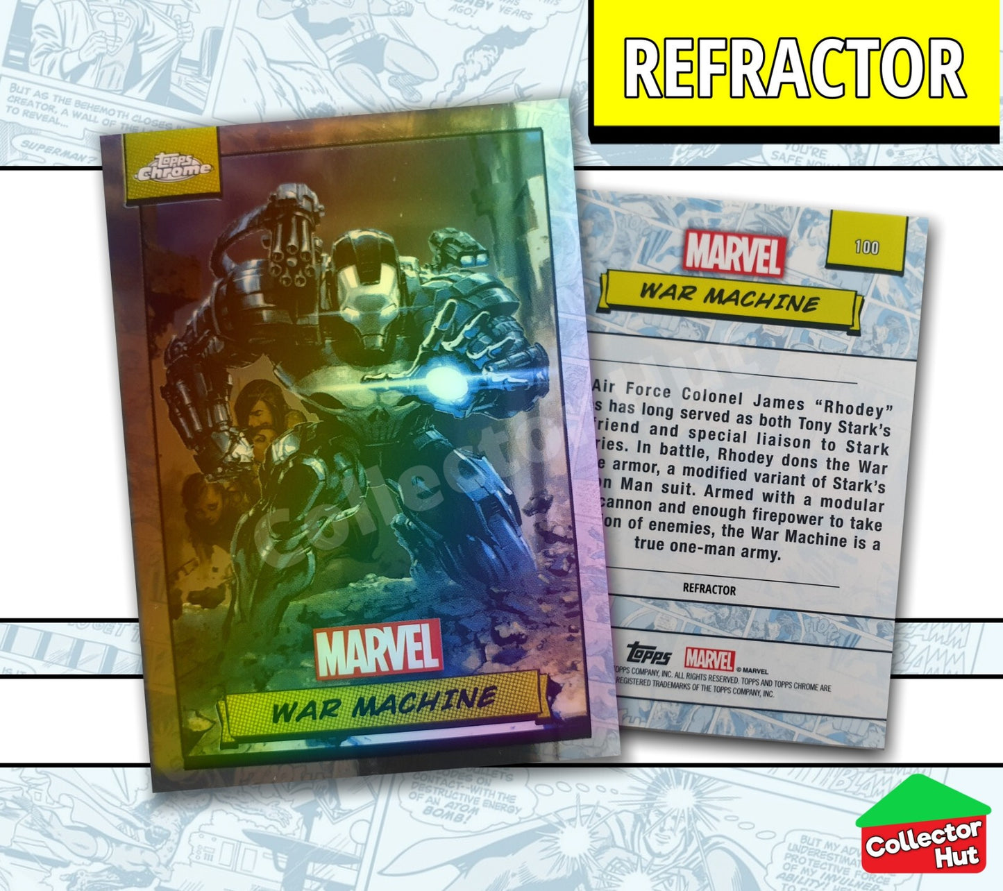 Marvel Topps Chrome 2024 REFRACTOR Card Collection YOU CHOOSE
