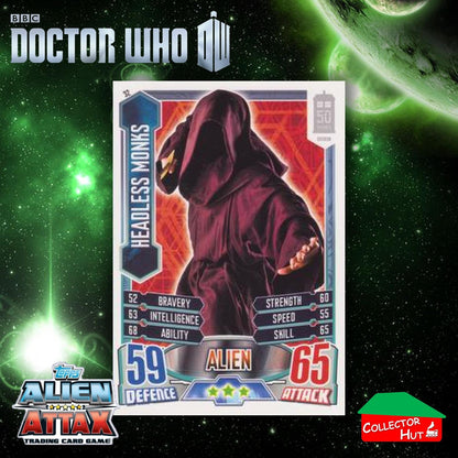 Topps Doctor Who Alien Attax 50th Anniversary Edition Companion Timeless Cards