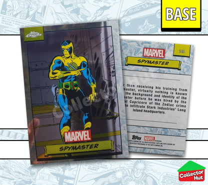 Marvel Topps Chrome 2024 Base Card Collection 1-150 YOU CHOOSE