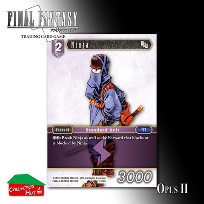 Final Fantasy Trading Card Game OPUS II 2 FOIL CARDS You Choose