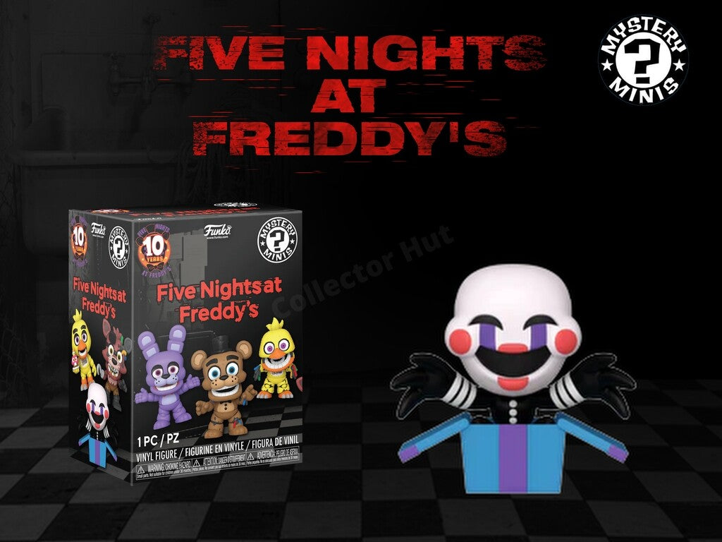 Funko Mystery Minis Five Nights at Freddy's Figurines 10 Years (You Choose)