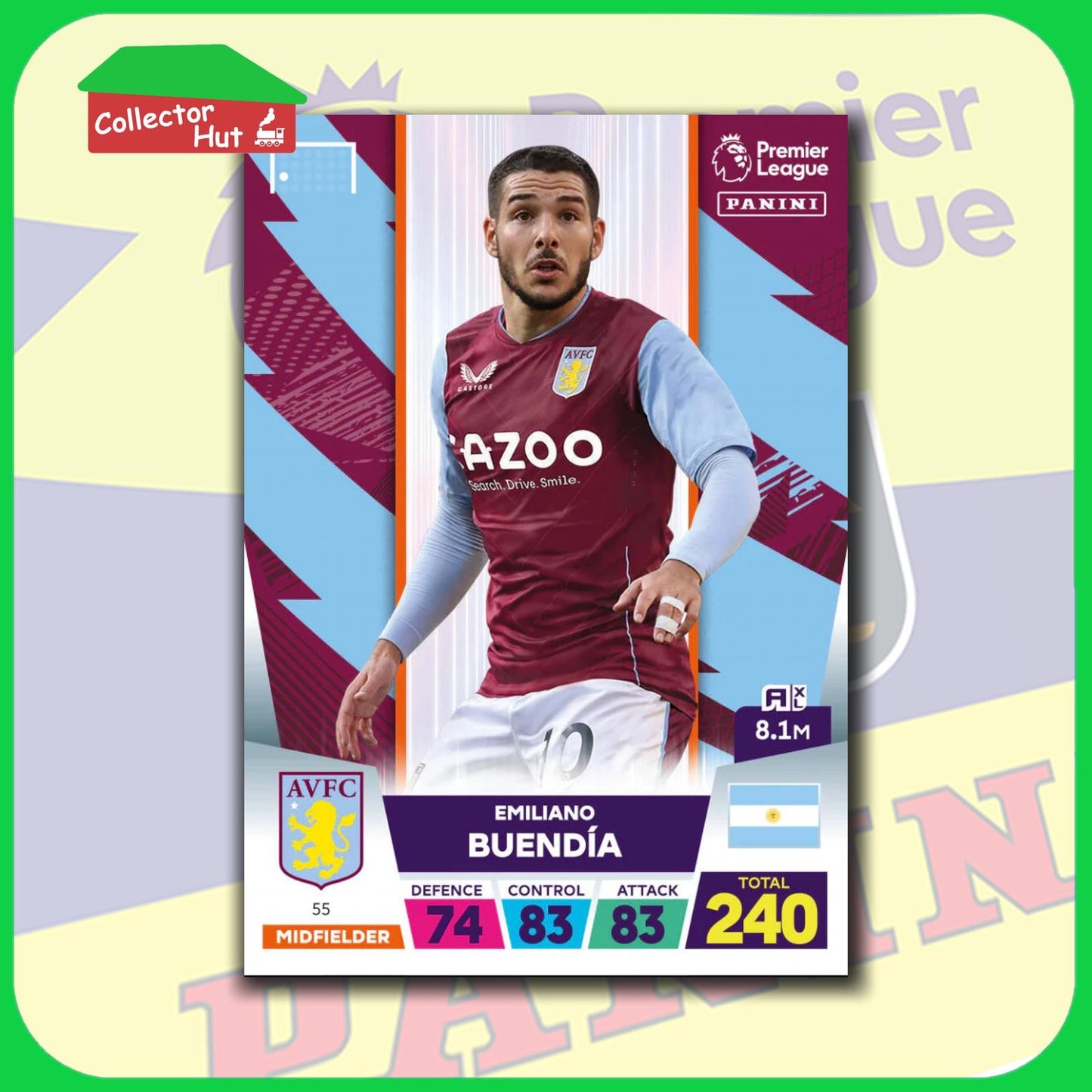 Panini Adrenalyn XL Premier League 2023 2022/23 Trading Cards #10 - #189