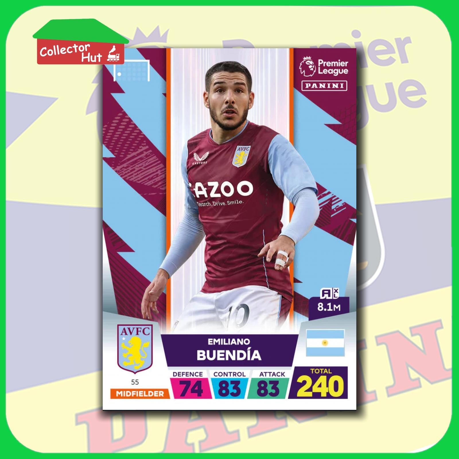 Panini Adrenalyn XL Premier League 2023 2022/23 Trading Cards #10 - #189