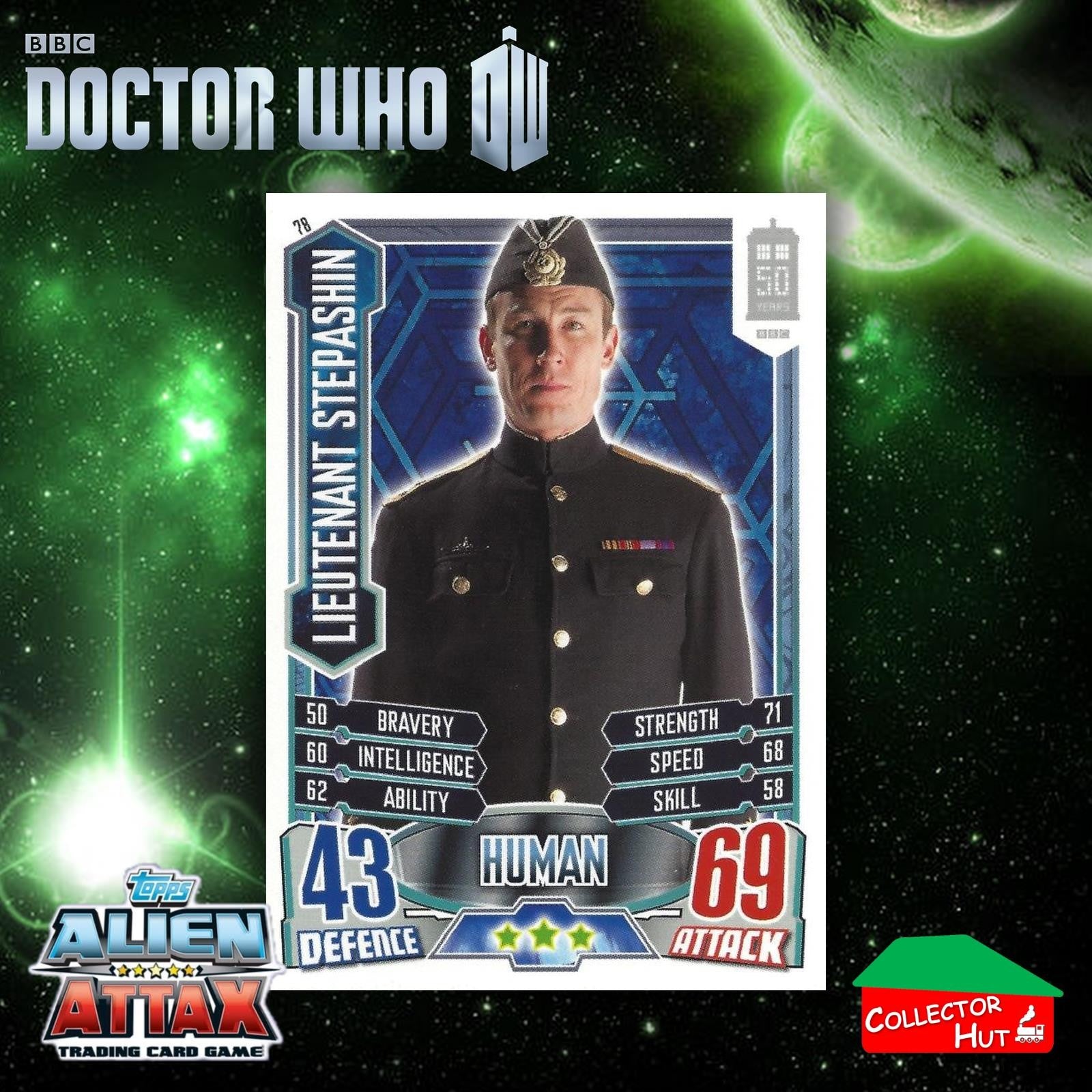 Topps Doctor Who Alien Attax 50th Anniversary Edition Companion Timeless Cards