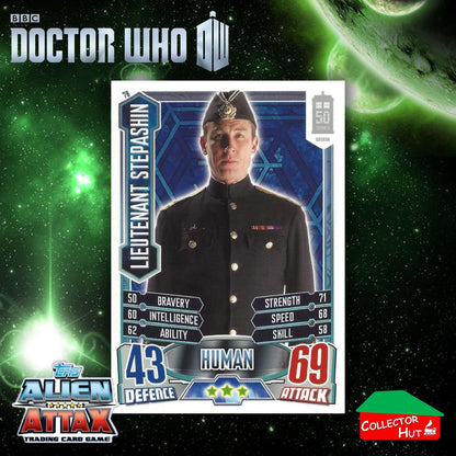 Topps Doctor Who Alien Attax 50th Anniversary Edition Companion Timeless Cards