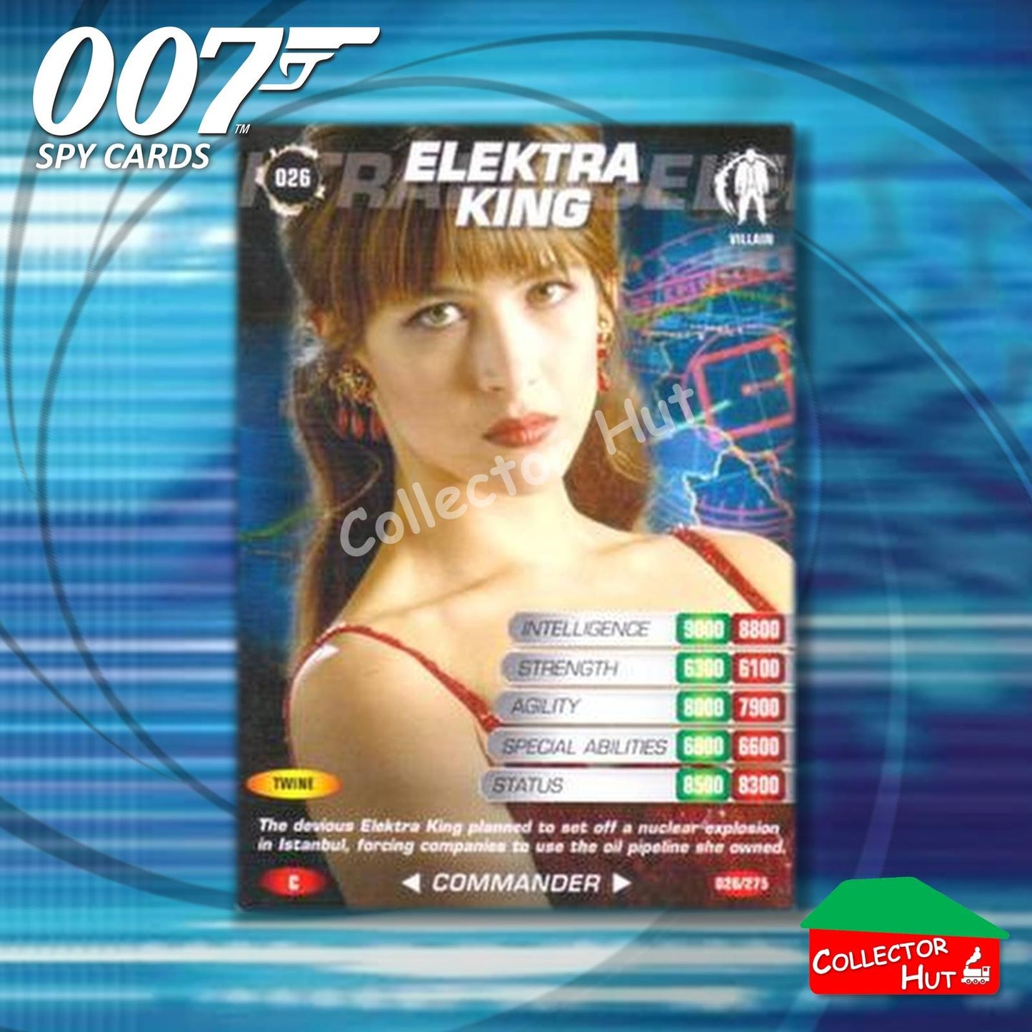 James Bond 007 Commander Spy Cards BASE COMMON YOU CHOOSE