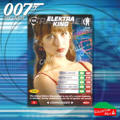 James Bond 007 Commander Spy Cards BASE COMMON YOU CHOOSE