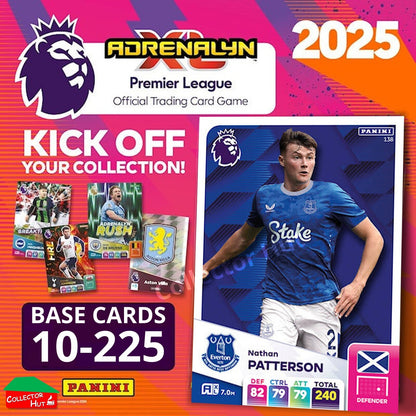 Panini Adrenalyn XL Premier League 2025 2024/25 Base & Foils #10-225