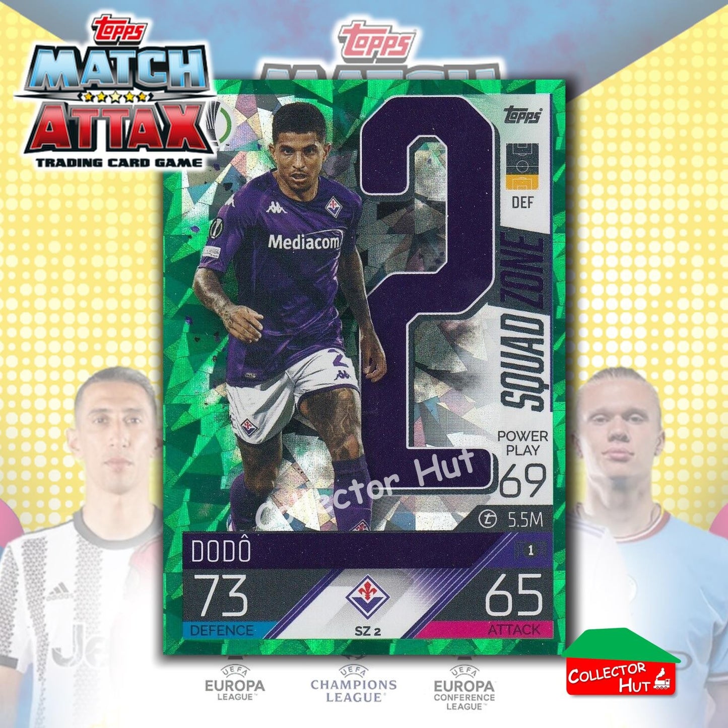 Topps Match Attax Extra 2022/23 Parallel CRYSTAL & EMERALD Cards YOU CHOOSE