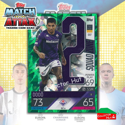 Topps Match Attax Extra 2022/23 Parallel CRYSTAL & EMERALD Cards YOU CHOOSE