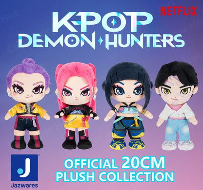 K-Pop Demon Hunters 20cm Plush Collection Genuine Netflix Jazwares