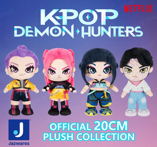 K-Pop Demon Hunters 20cm Plush Collection Genuine Netflix Jazwares