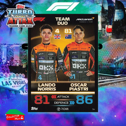 Topps Turbo Attax Formula 1 F1 2023 2023/24 Base Cards #1 - #171