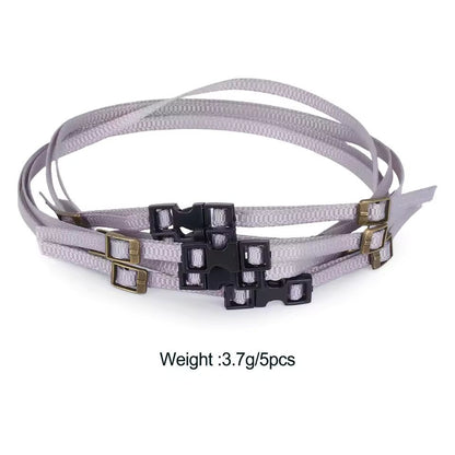 RC Car Truck Roof Rack Lugguage Straps Buckle 30cm 1/8 1/10 1/18 1/24
