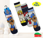 Children's Novelty Ankle Socks 3 Pack Pairs Peppa Pig Superman Paw Patrol Barbie