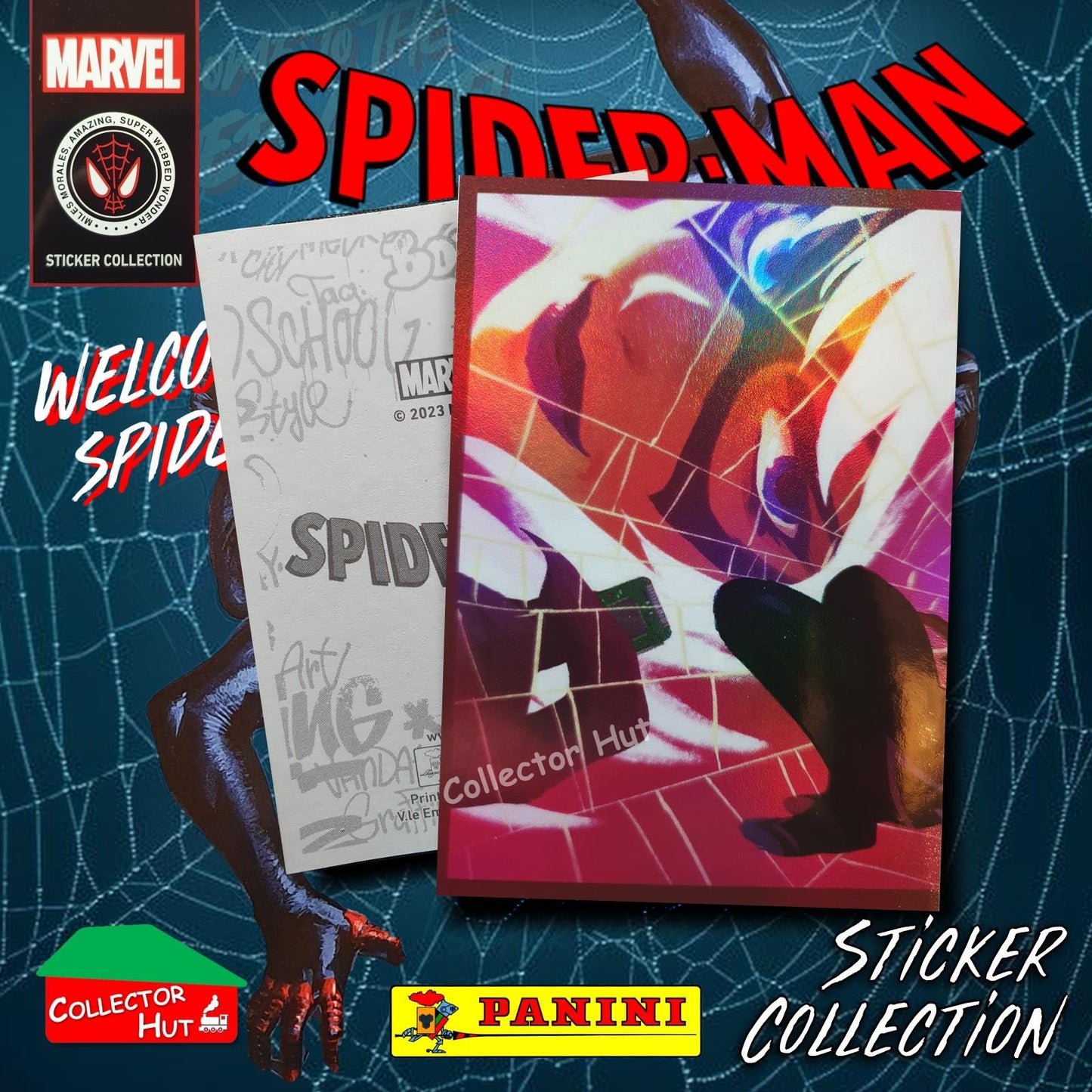 Panini Spider-Man Spider-Verse 2023 Collection Sticker Singles #1-163 & F1-30