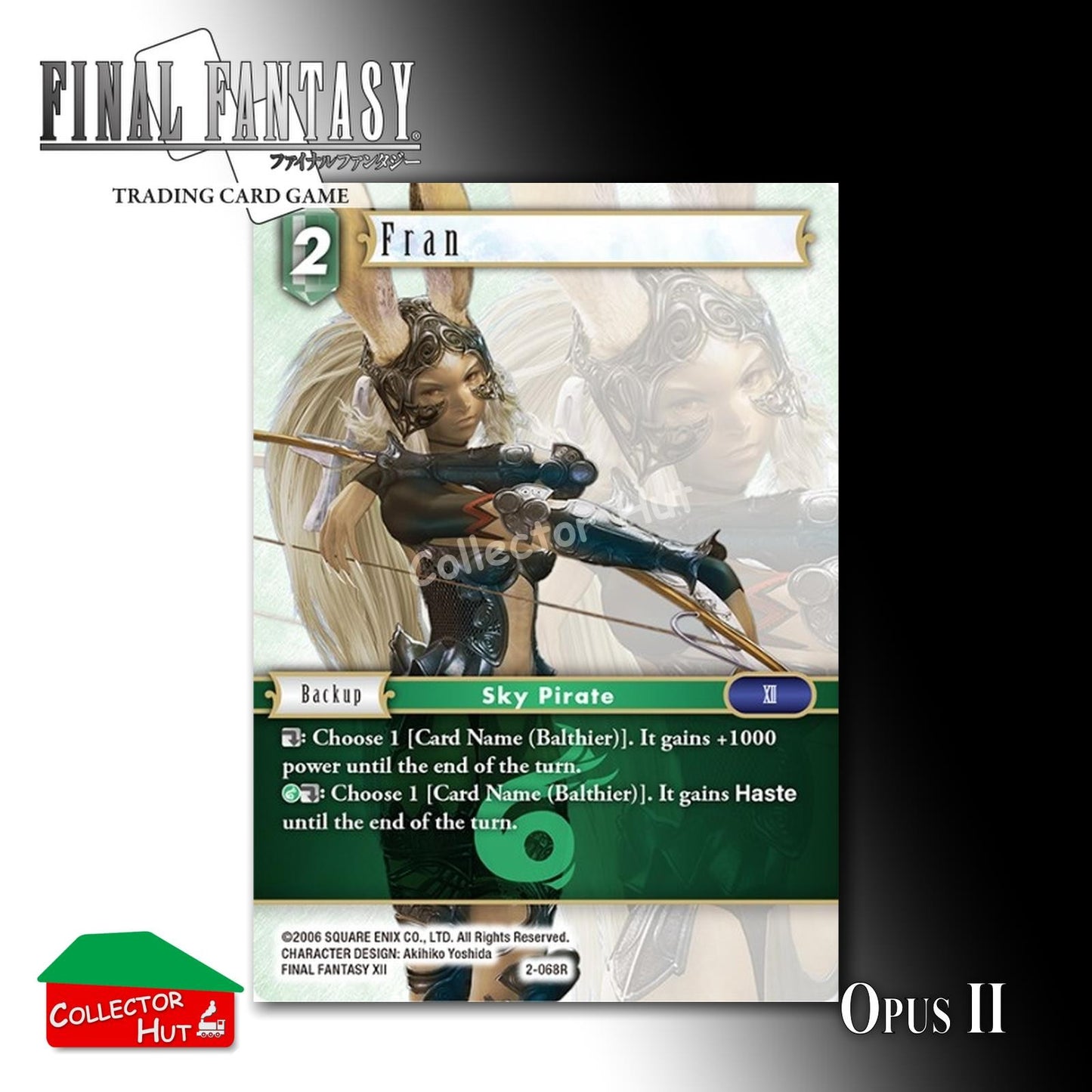 Final Fantasy Trading Card Game OPUS II 2 FOIL CARDS You Choose
