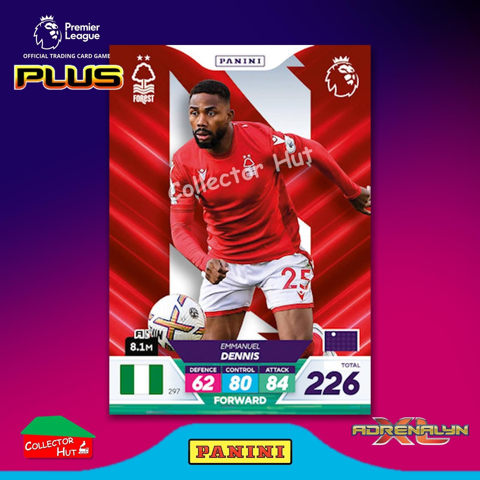 Panini Premier League Adrenalyn XL PLUS 2023 2022/23 Base Cards #190 - #369