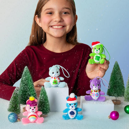 Micro Teenies Care Bears Holiday 5 Pack Treasure Box Miniature Plush Toys
