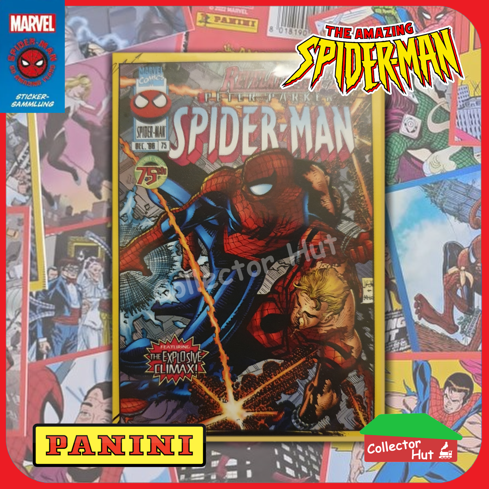 Panini The Amazing Spider-Man 60th Anniversary Trading Cards Singles 1-60