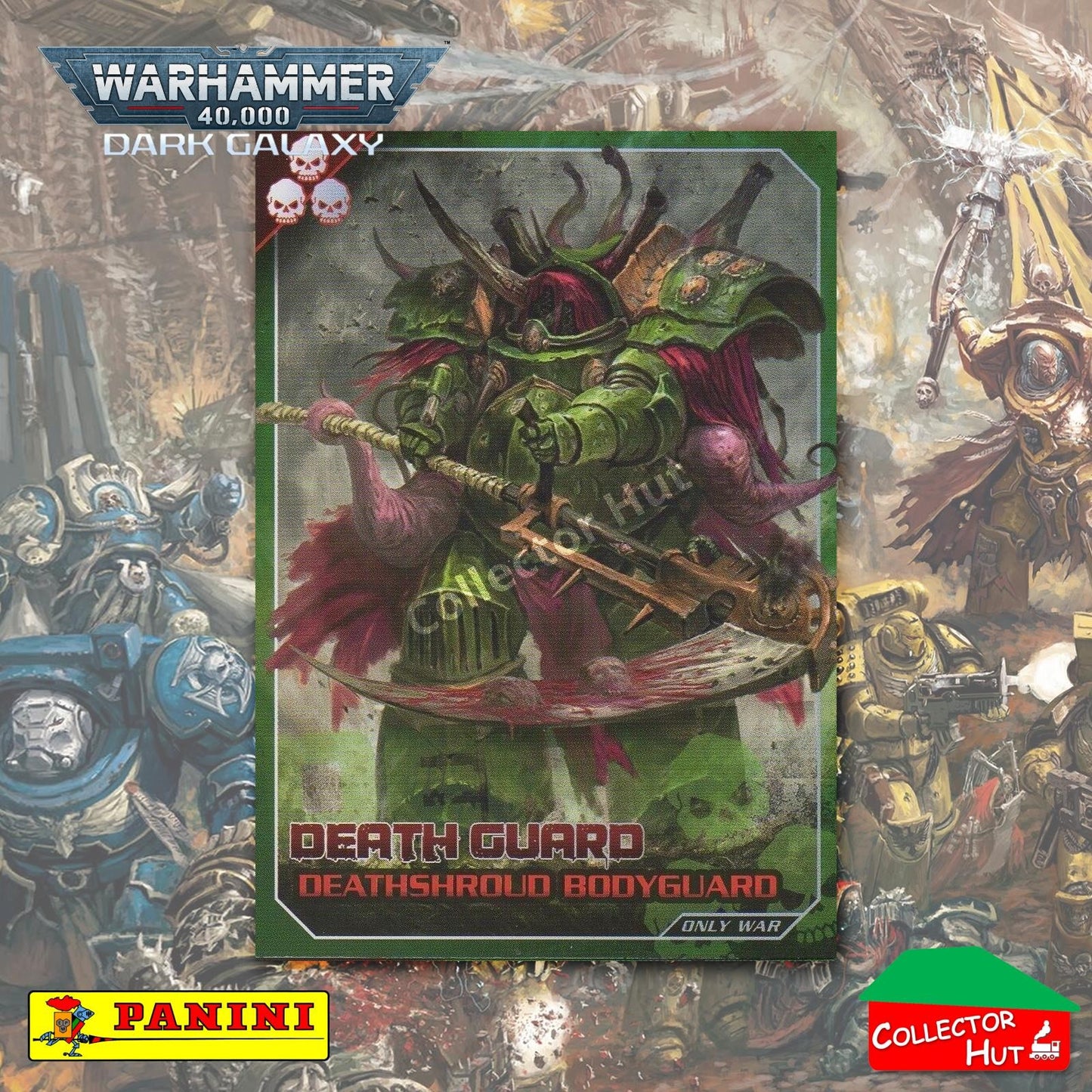 PANINI Warhammer 40,000 Dark Galaxy Only War Base Trading Cards #1-225