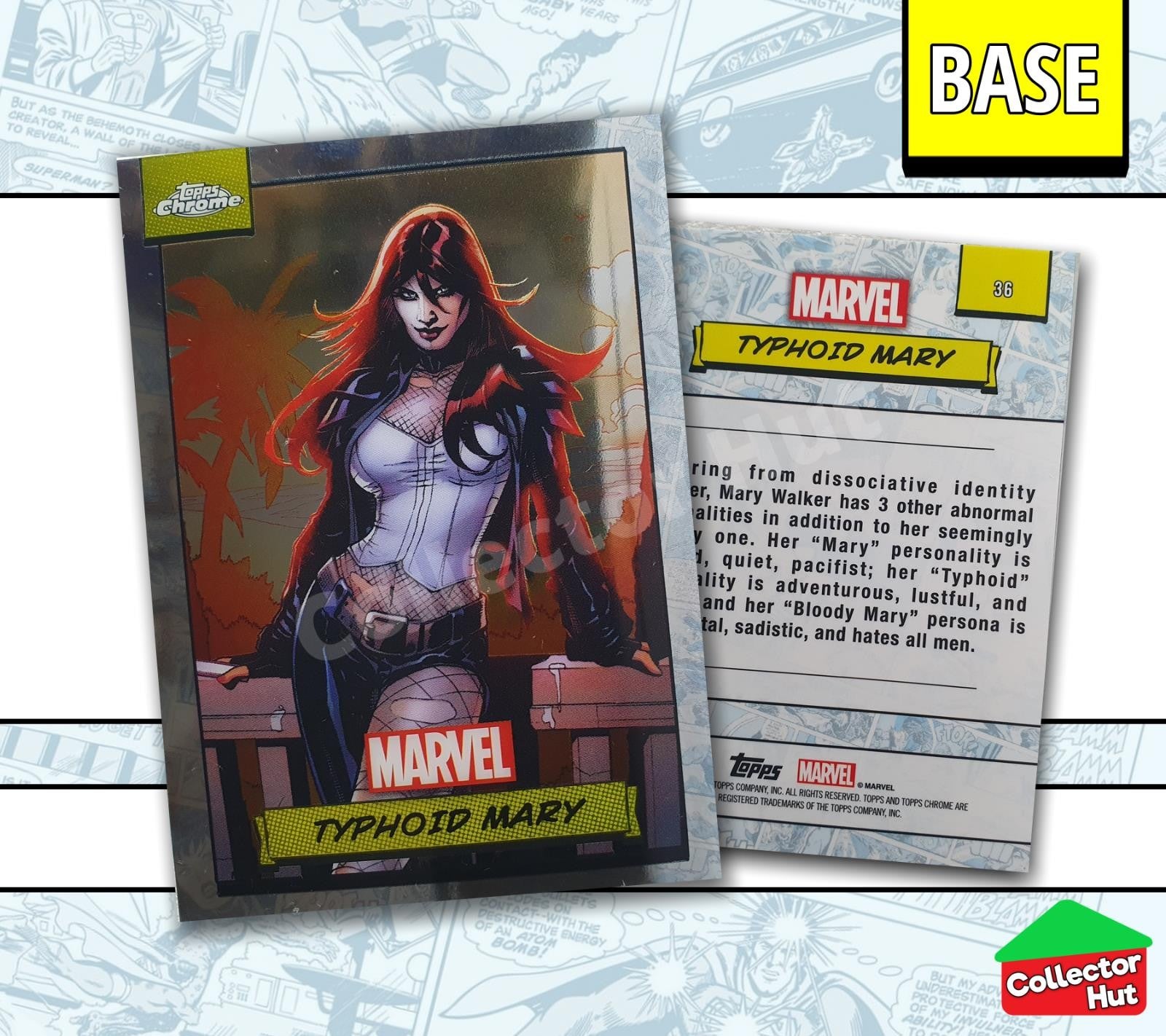 Marvel Topps Chrome 2024 Base Card Collection 1-150 YOU CHOOSE