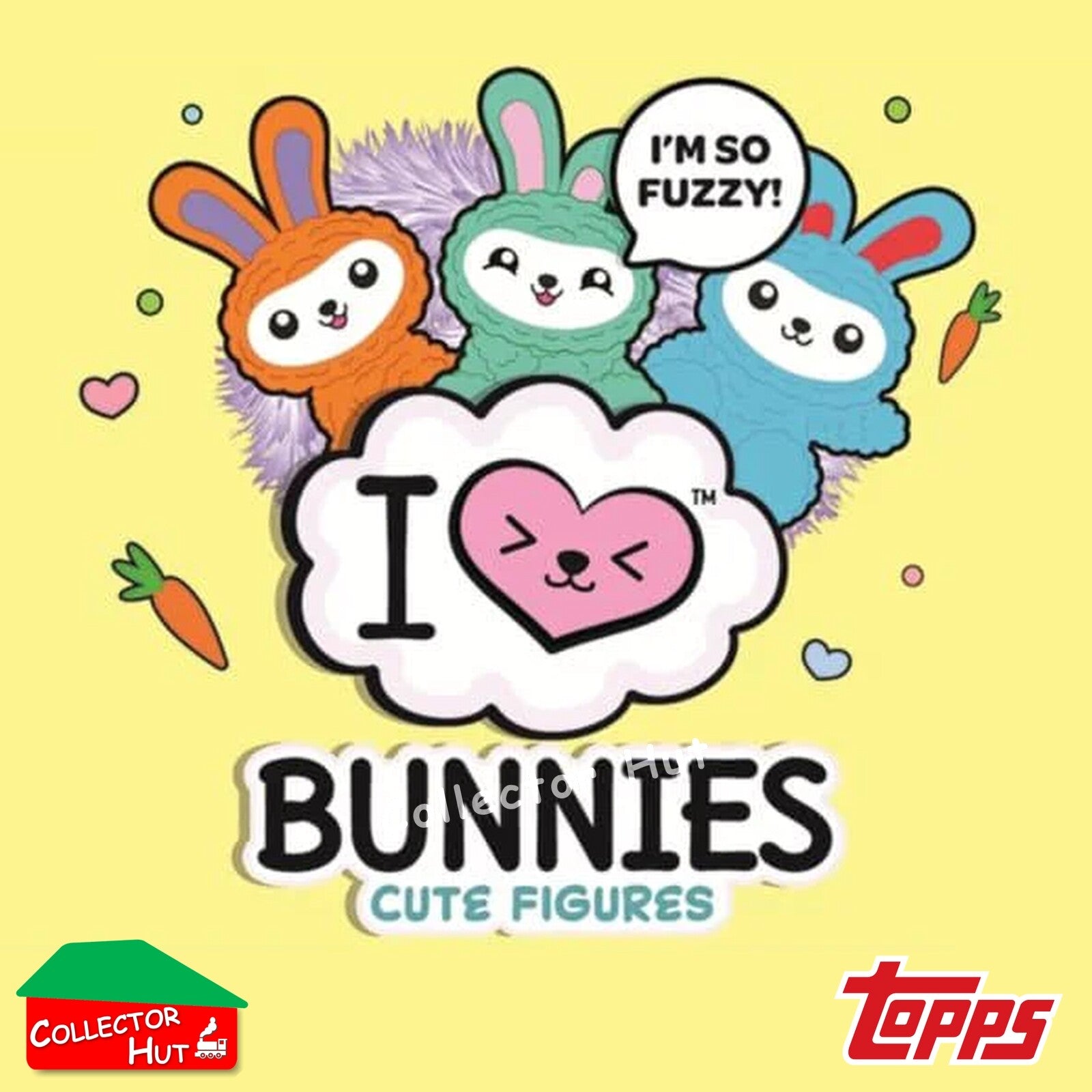 Topps I Love Bunnies Original Cute Blind Bag Mini Figures