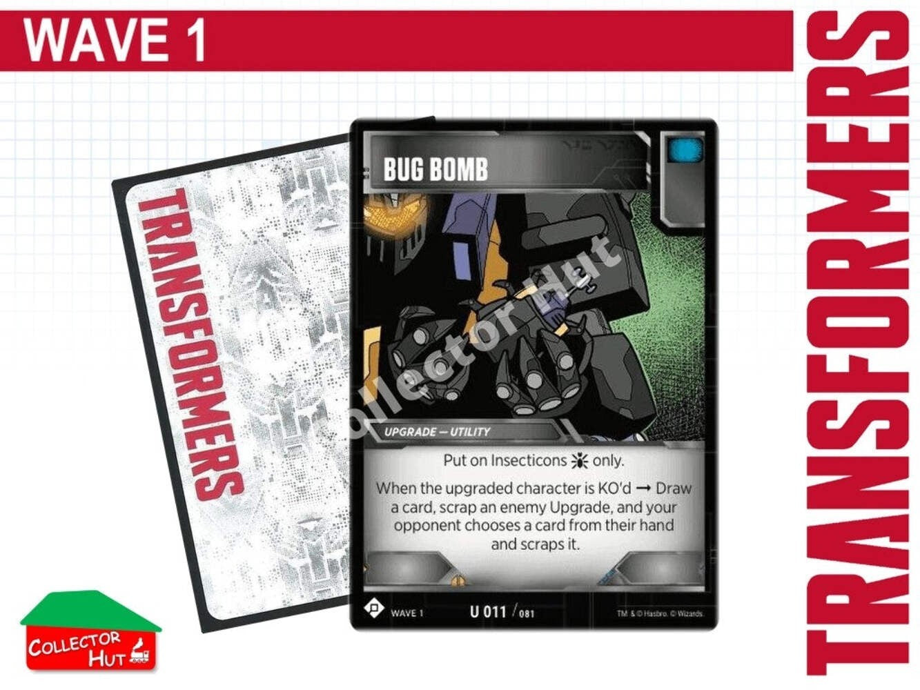Transformers TCG Wave 1 BATTLE Cards Common/Uncommon