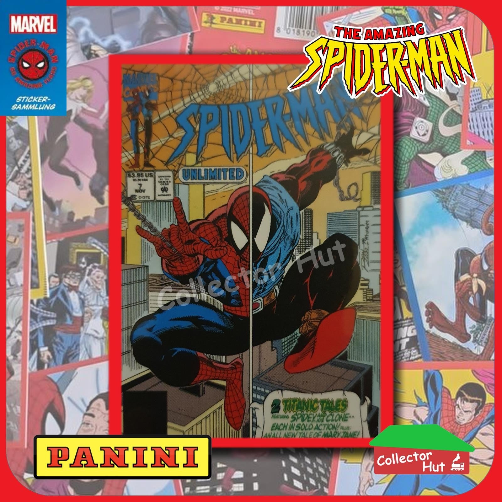 Panini The Amazing Spider-Man 60th Anniversary Sticker Collection Singles