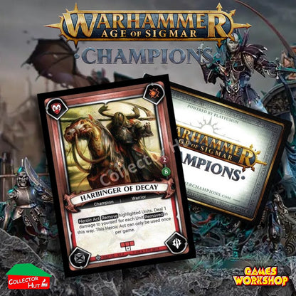 Warhammer Age of Sigmar: Champions Wave 3 SAVAGERY FOIL Cards CHOOSE SINGLES