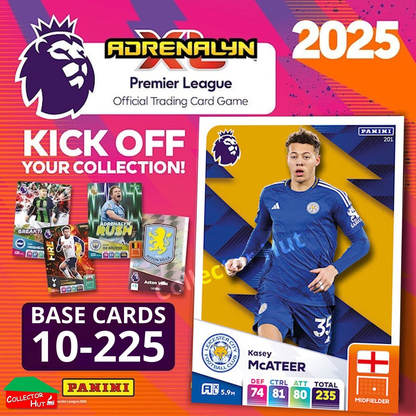 Panini Adrenalyn XL Premier League 2025 2024/25 Base & Foils #10-225