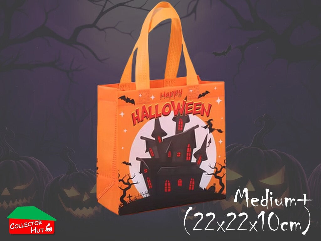 Halloween Novelty Tote Bags Trick or Treat Fabric Choose a Pattern